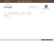 Tablet Screenshot of floristeriamarques.com